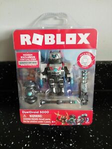 Roblox Dueldroid 5000 5cm Figure With Exclusive Virtual Item Code Jazwares Ebay - roblox dueldroid 5000 with virtual game code