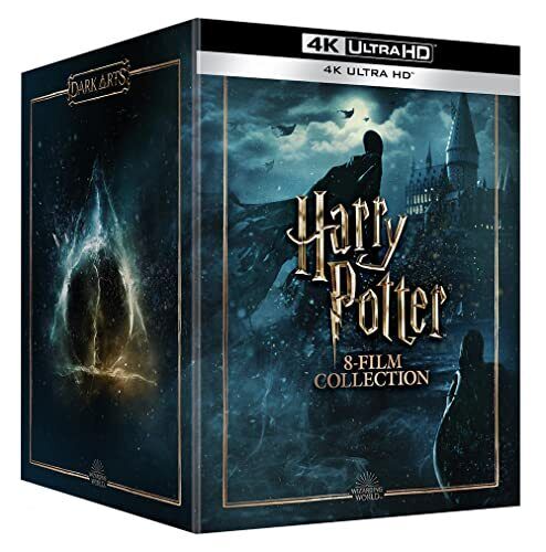 Harry Potter - L'intégrale des 8 films Steelbook Blu-ray 4K Ultra HD –