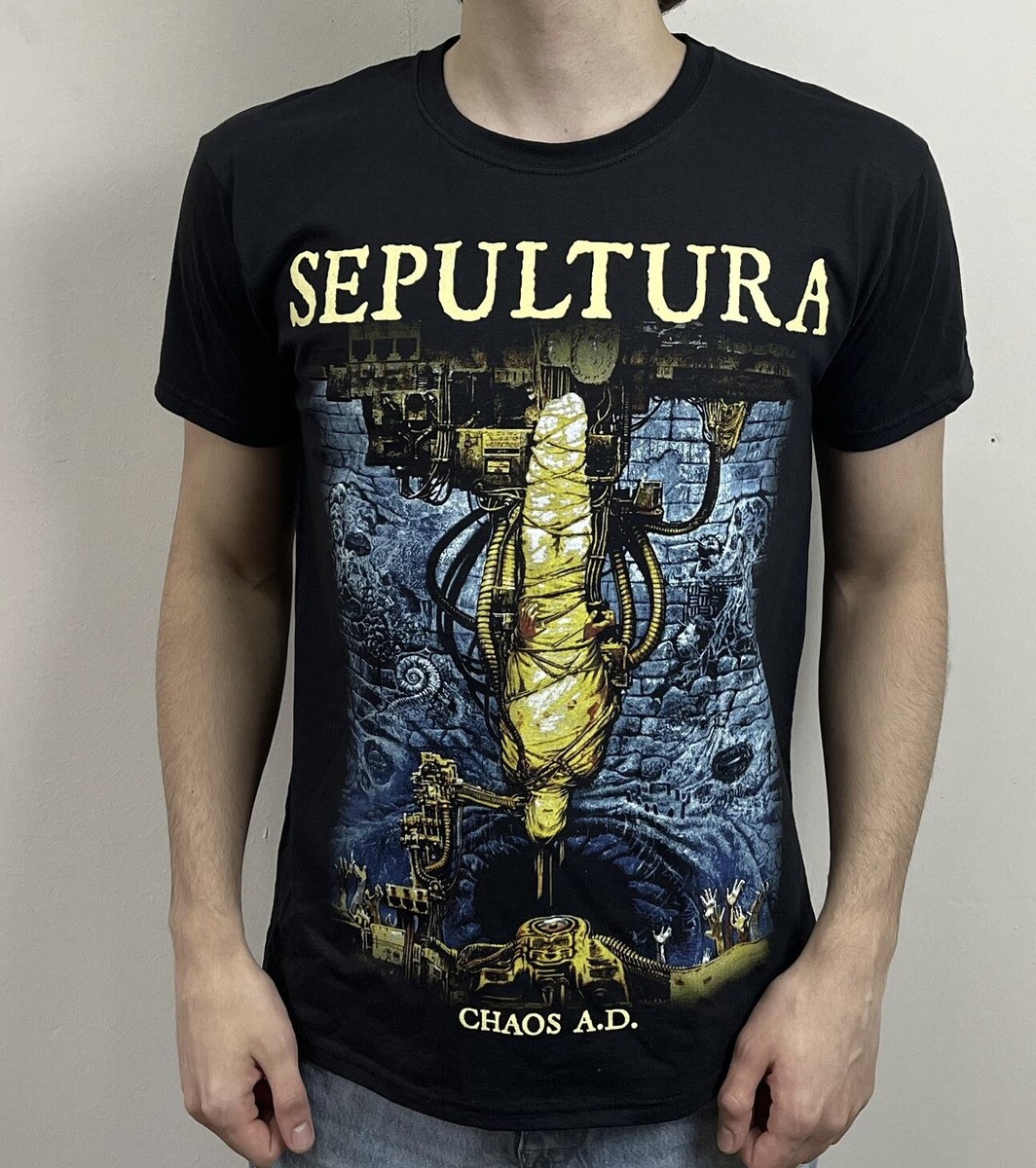 Sepultura - Chaos A.D. T-Shirt Black | eBay