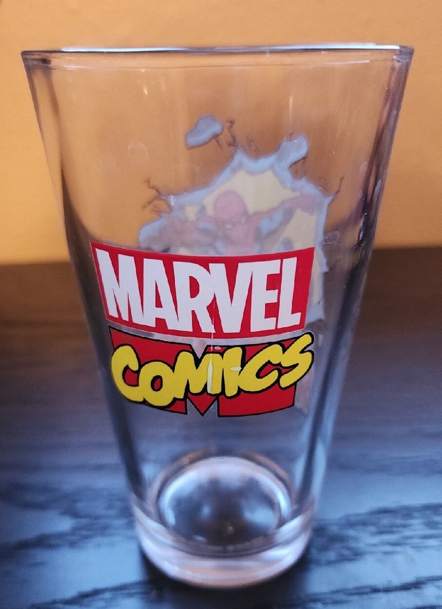The Amazing Spiderman 14oz Pint Glass Tumbler Exclusive Marvel