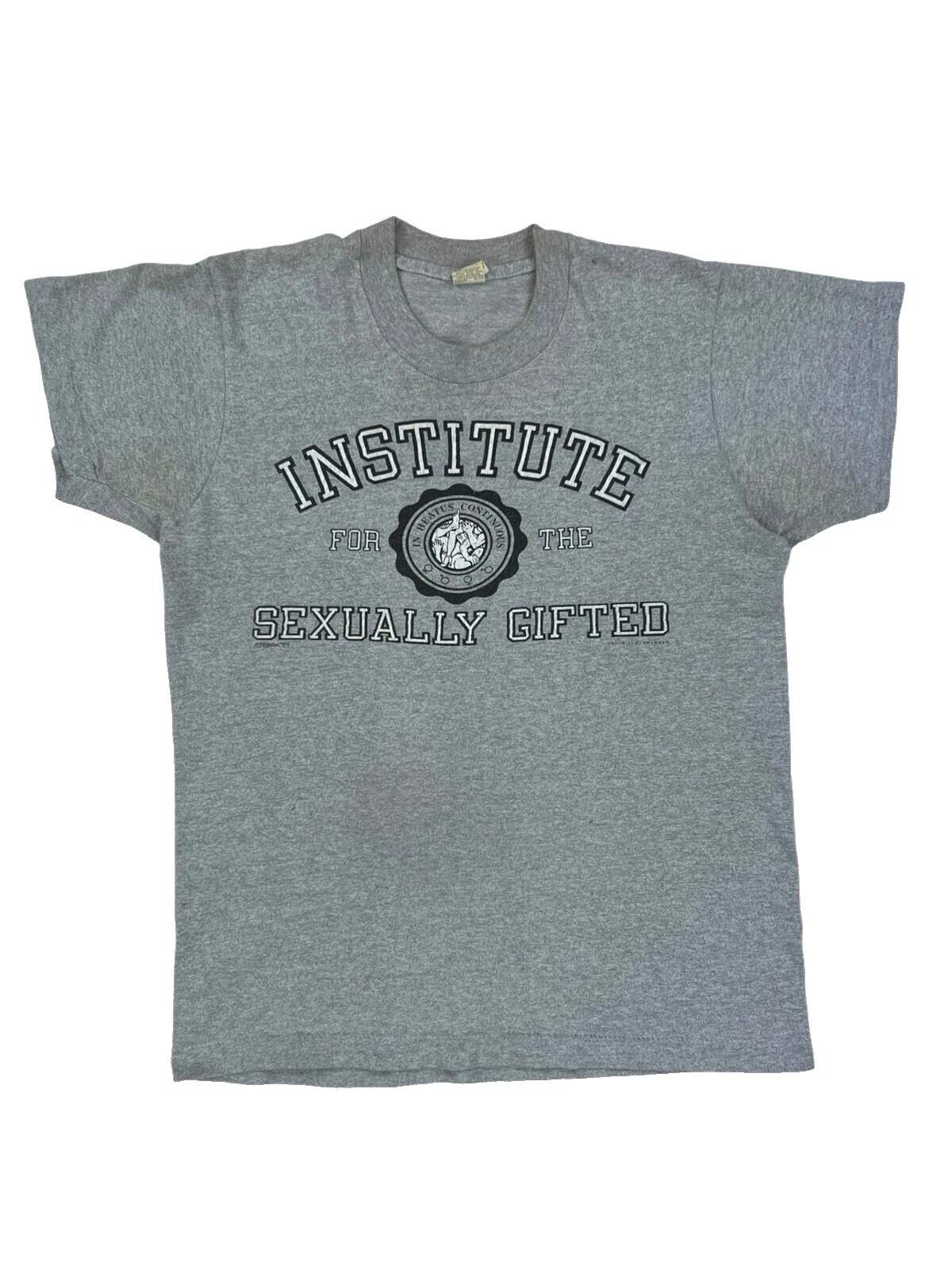 Camiseta Gráfica Screen Stars Punk Camisetas Vintage para Homens