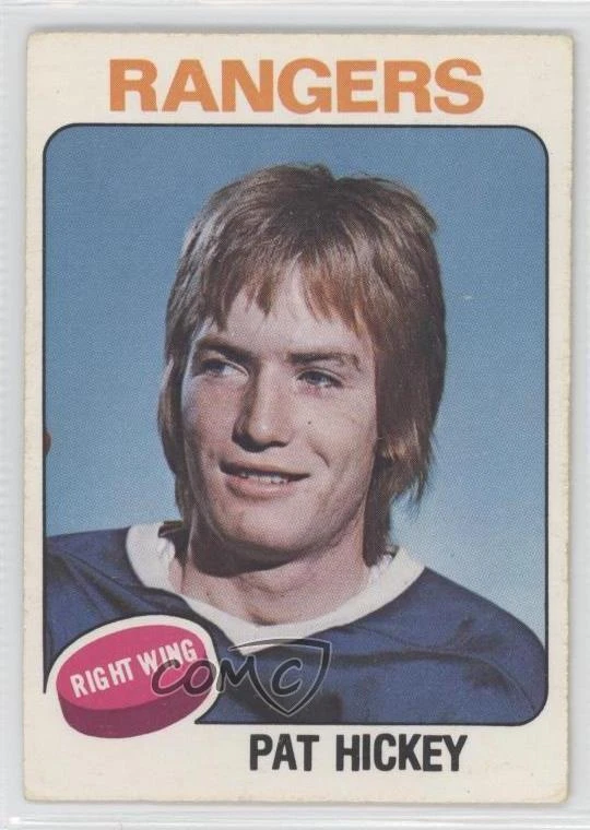 1975-76 O-Pee-Chee Pat Hickey #345 Rookie RC