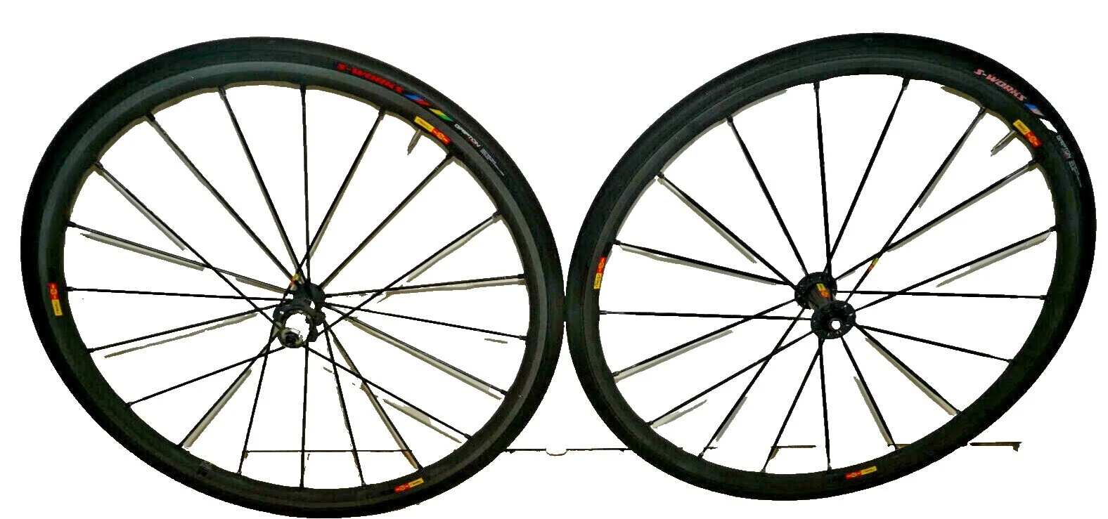 Ruedas y ruedas de bicicleta Mavic Presta de fibra de carbono