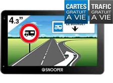 GPS Camping-car SNOOPER CC2400 - carto gratuite à vie