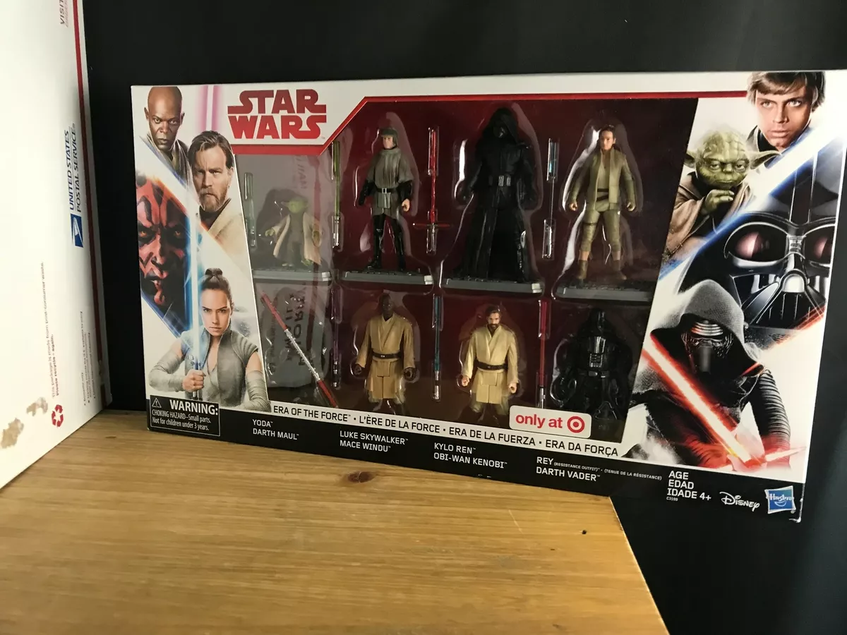 2017 NIB NEW STAR WARS ERA OF THE FORCE 8 FIGURE PACK TARGET