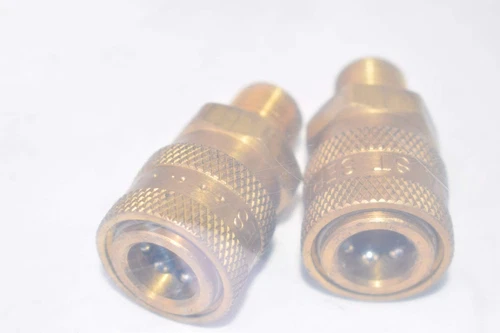 Parker Hannifin BST-2M Series Hydraulic Quick Coupler, Male Pipe Thread, 1/4