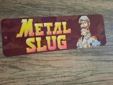 Metal Slug 4x12 Metal Wall Sign