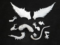 Tom Meier Thunderbolt Mountain Metal Miniatures : Battling Bronze Dragon Kit Tom Meier Thunderbolt Mountain Metal Miniatures : Battling Bronze Dragon Kit