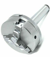 3 Jaw 2-1/2" 65mm Self Centering Mini Lathe Chuck & MT2 Drawbar -  M10 x 1.50