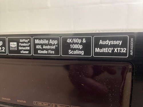 Nice DENON AVRX3300W Integrated Network AV Receiver! ***READ DESCRIPTION*** - Picture 8 of 13
