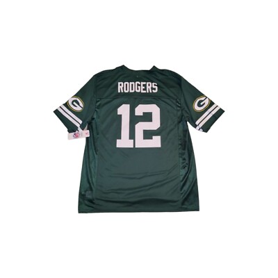 Green Bay Packers Men Rodgers #12 Pro Line Football Player Jersey