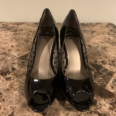 FERGALICIOUS By Fergie High Heel Pump Black Patent 9M