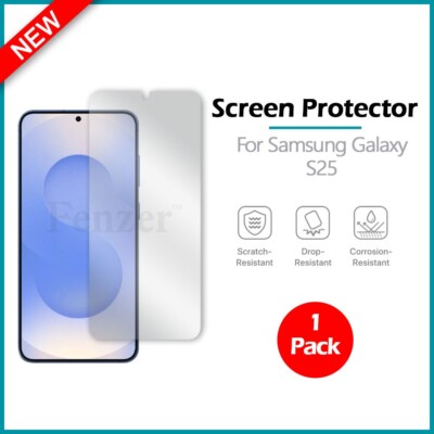 LCD Ultra Clear HD Screen Shield Protector for Android Phone Samsung Galaxy S25