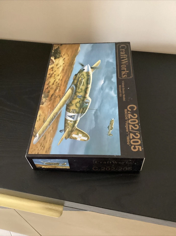 CRAFTWORKS - C.202/205 MACCHI “Folgore” Veltro -1:32-raro In Resina Vintage 1998 - Immagine 4 di 4