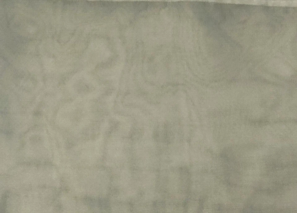 Cortina de gasa transparente panel único tela nube verde azulado chatarra artesanía 59 X 84 Foto 3 de 4