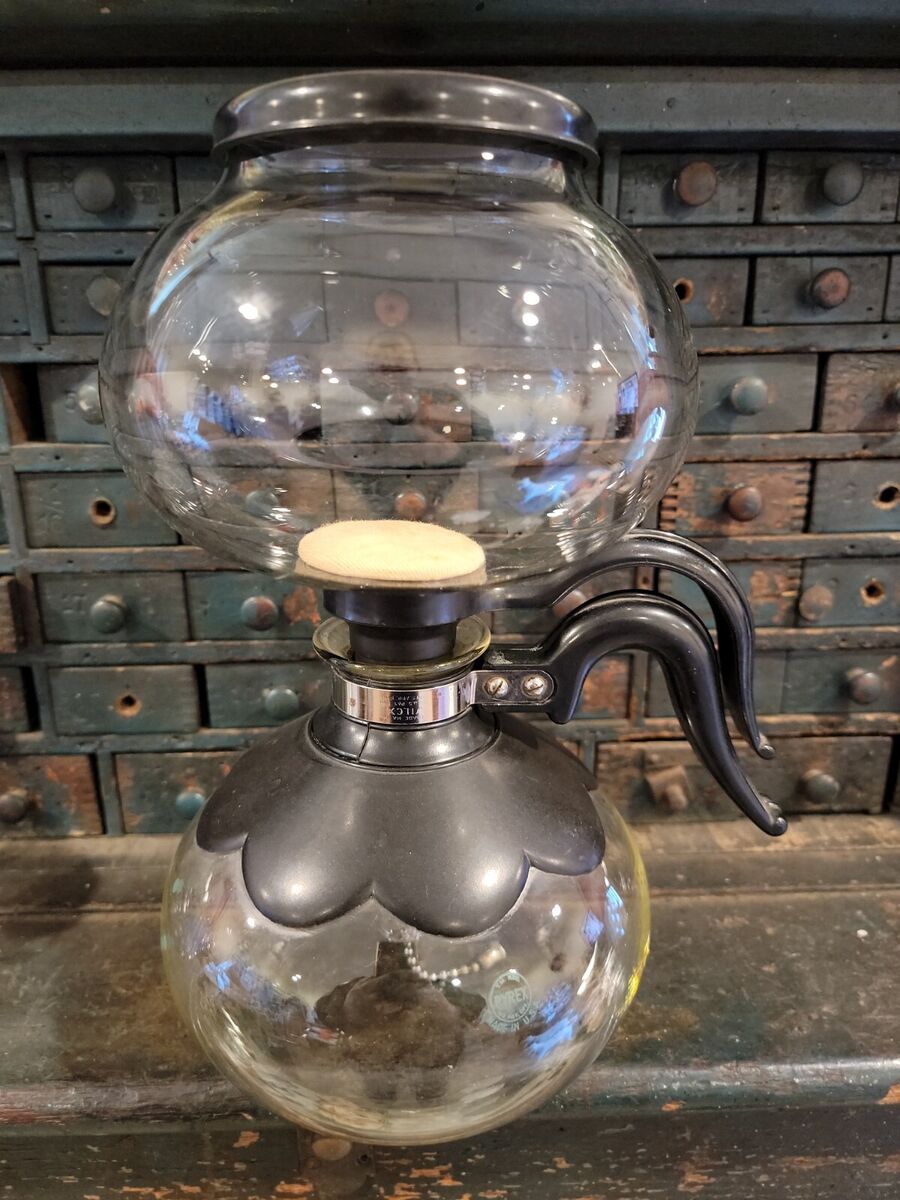 Vintage Silex PYREX Vacuum Double Bubble Glass Coffee Percolator