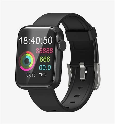 Smart Fitness Tracker Watch with Heart Rate Monitor & Notifications-image