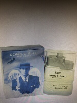 DIABLE BLEU by Creation Lamis 3.3 Oz EDT Spray for Men - NEW  - FREE SHIPPING