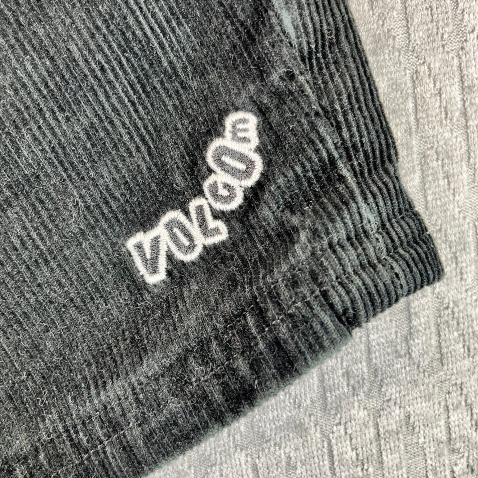 Vintage Volcom Corduroy men S/28-32 Y2K Shorts Skater Elastic Waist Drawstring - Image 2 of 4