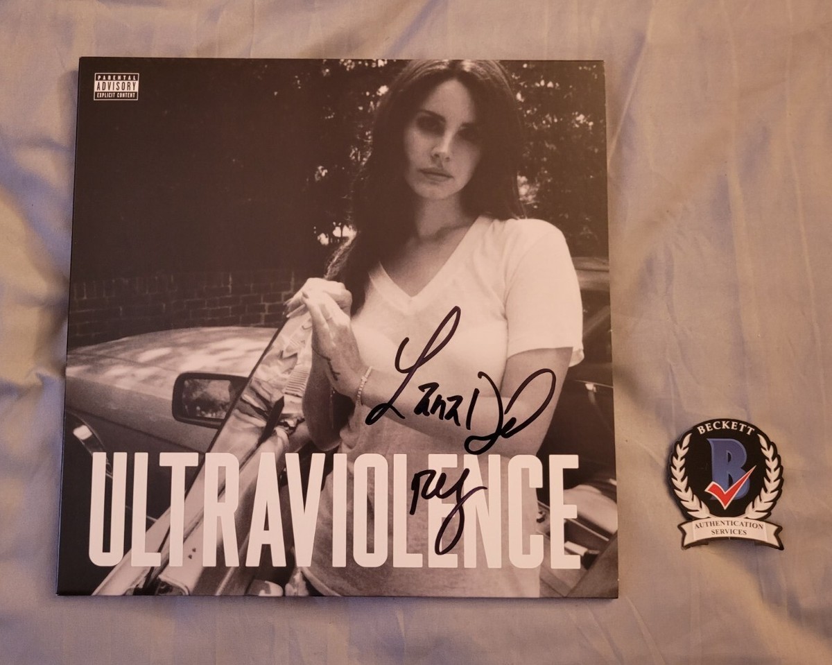 Lana Del Rey signed autographed Ultraviolence vinyl record