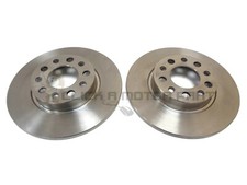 Set 2 dischi freno posteriori nuovi per Jeep Renegade 1.0 1.3 1.4 1.6 2.0 2015-2021