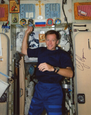 CHRIS FERGUSON SIGNED 8x10 PHOTO NASA SPACE SHUTTLE ASTRONAUT BECKETT BAS