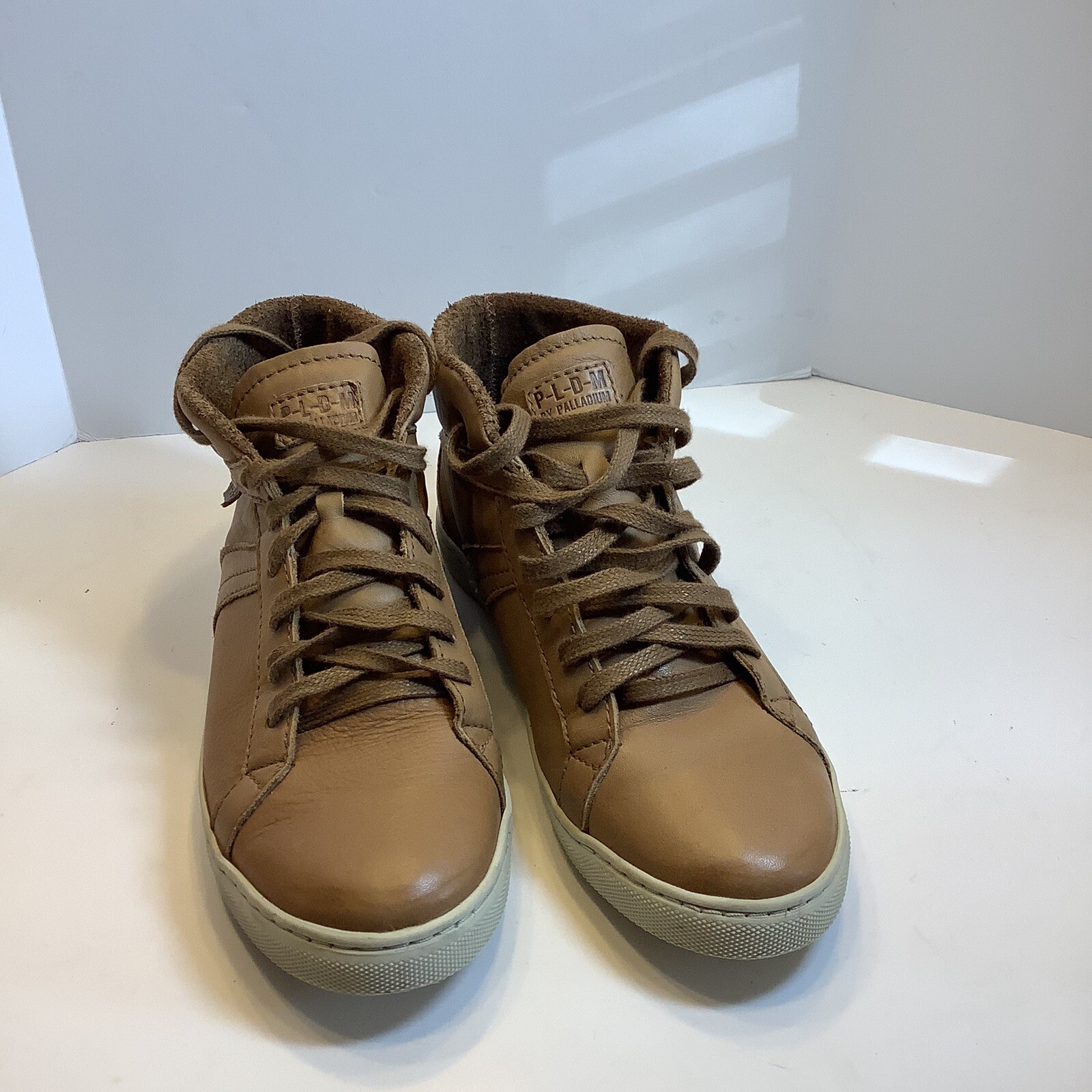 PLDM by Palladium Sneakers Hi Top Women's Shoes SZ 8, Eur 38, Excellent