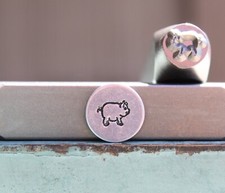 SUPPLY GUY 7mm Pig Metal Punch Design Stamp SGCH-530