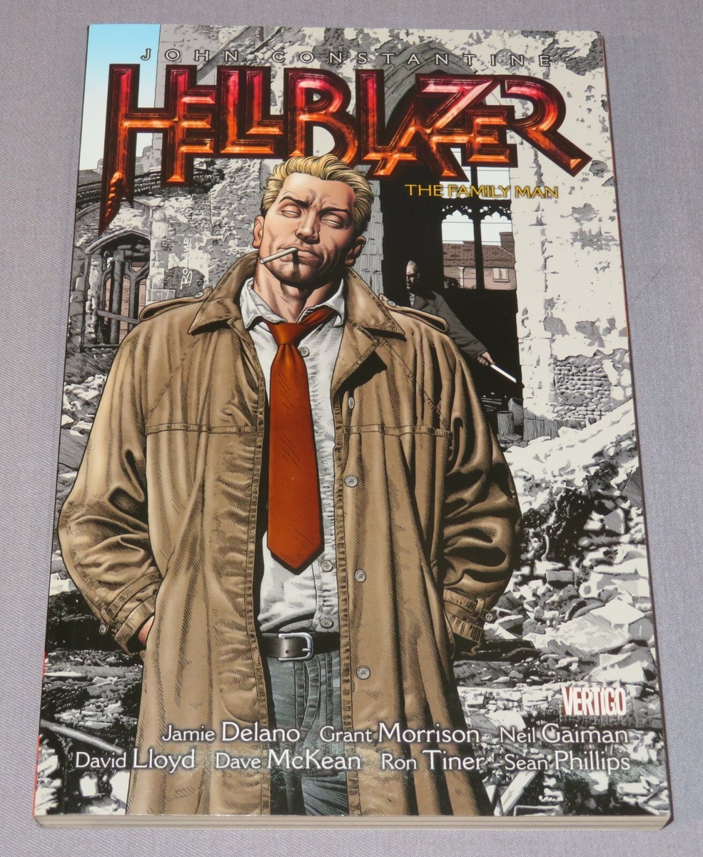 JOHN CONSTANTINE, HELLBLAZER - THE FAMILY MAN TPB Vol. #4 DC