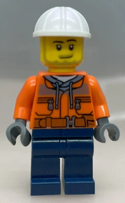 LEGO ®-Minifigur Town City Arbeiter Construction Worker Set - cty1154 - Bild 1 von 2