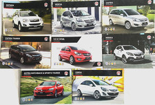 Vauxhall Antara Meriva Viva Zafira Mokka Astra Corsa Brochure x 8 Bundle Job Lot