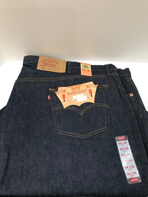 Vintage Shrink-To-Fit Red Label Levi Strauss & CO. Label 501xx