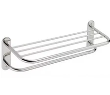 CSI 5207-241CH  Moen Donner Commercial 24 Inch Towel Bar w/ Shelf Chrome Hotel