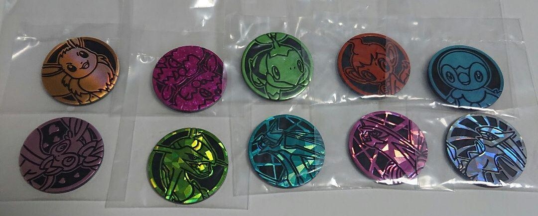 Pokemon card game Pokemon coin collectioion Vol.2 All 10 Pokemon card game Pokemon coin collectioion Vol.2 All 10