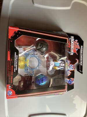 Bakugan 3.0 Starter Pack. Special Attack Mantid, Titanium Dragonoid & Trox. NEW!
