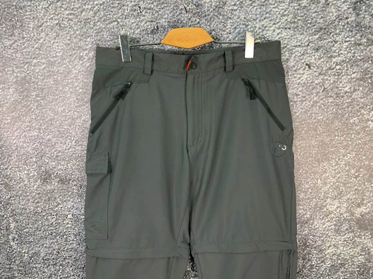 Mens Mammut Hiking Pants Walking Trousers Outdoor 2in1 Size 52