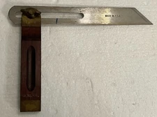 Vintage General Adjustable Wood Working  Sliding T Bevel / Square