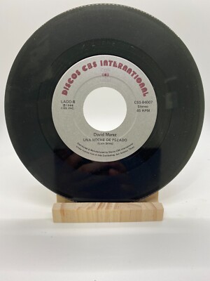 DAVID MAREZ Una Noche De Pecado / Entre Mas DISCOS CBS 84007 45 VINYL 7'' RECORD