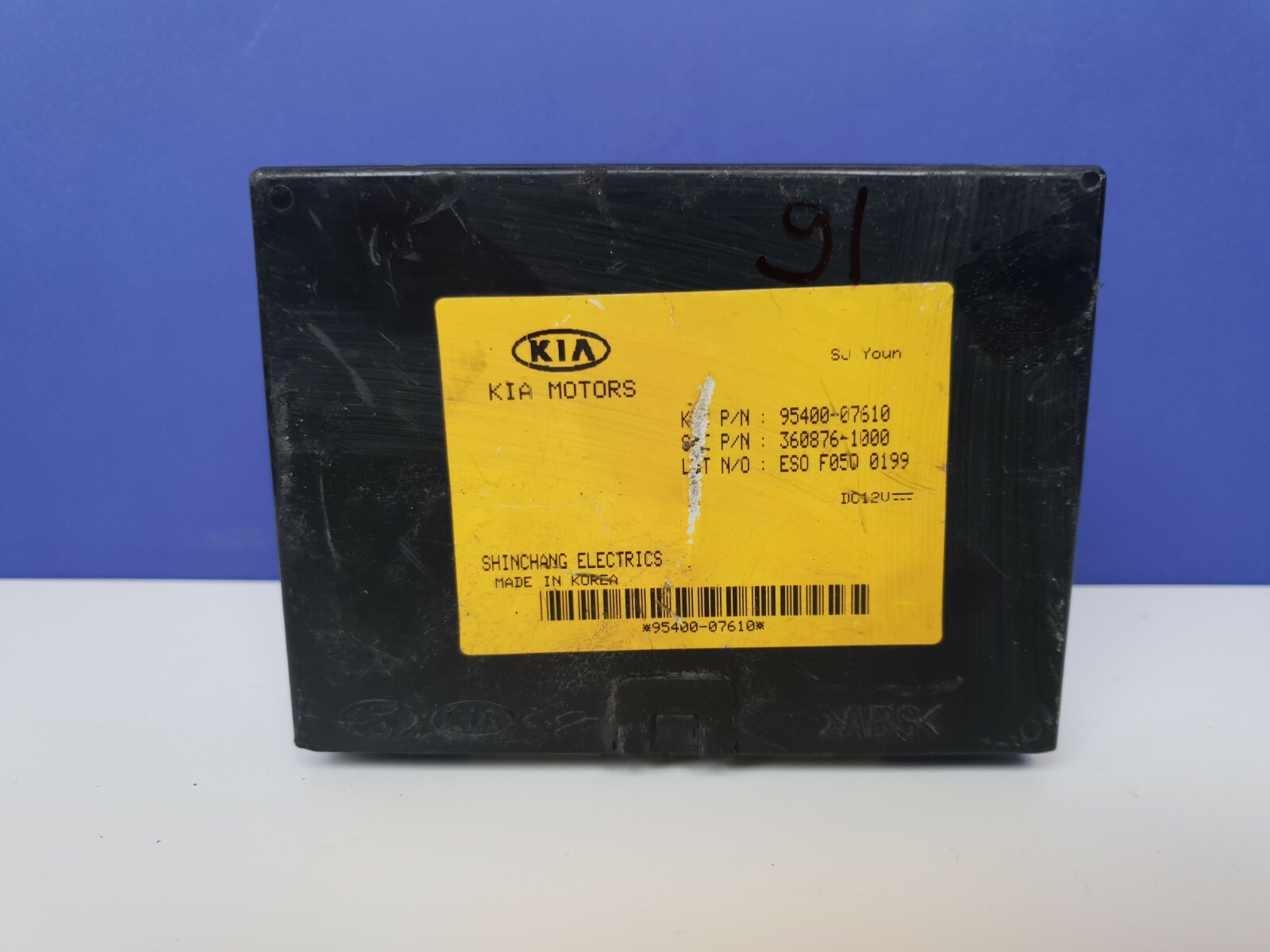 Kia Genuine Electric Control Unit Ecu 9540007610 3608761000 Oem 