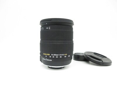 Nikon AF Sigma DC OS 18-200mm 1:3.5-6.3 HSM Objektiv