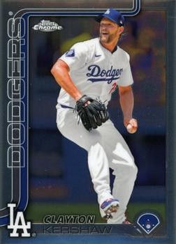2025 Topps Chrome #88 Clayton Kershaw DODGERS | eBay