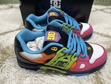    NIB DC Shoes Skate AT-2 Aerotech Trainers Shoes Men's Size 9 - Black/Multi  