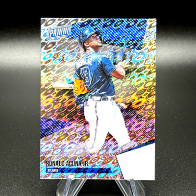 Ronald Acuna Jr. 2021 Panini The National #32 Diskettes SP /25 Atlanta Braves