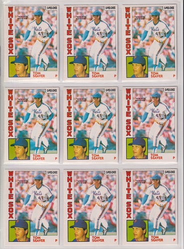 (9) Karten - 1984 O-Pee-Chee #261 Tom Seaver - New York Mets - 545🔥⚾🔥