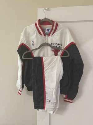 Vintage Champion Chicago Bulls NBA Pregame Warmup Tracksuit Men s Medium