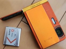 Sony Cyber-shot DSC-TX30 orange 18.2MP Digital Camera Japanese language only