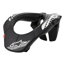 Protection Du Cou Alpinestars BNS Enfant Motocross Enduro Noir Blanc