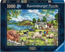 RAVENSBURGER PUZZLE*1000 TEILE*DEBBIE COOK*COUNTRY FARM*RARITÄT*NEU+OVP
