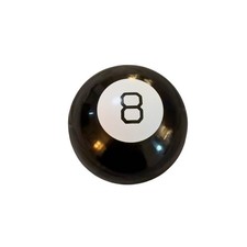 Magic 8 Eight Ball Full Size Classic Original Classic Toy Black Mattel