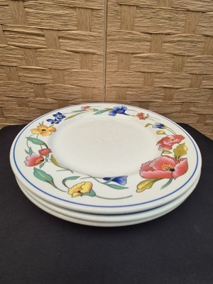 Alpine Meadow Wood & Sons Vintage Speiseteller X3